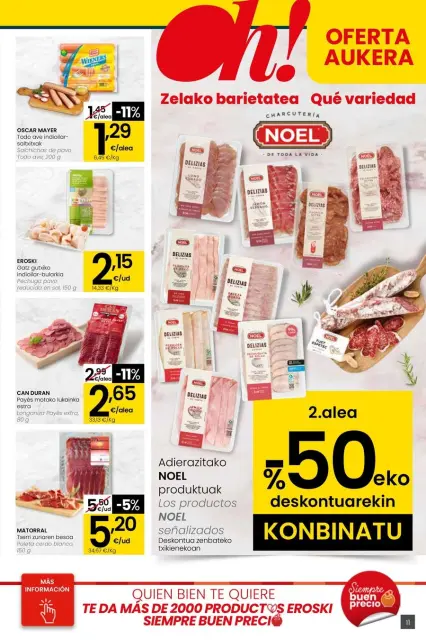 Ofertas de Eroski España de 26 febrero a 11 marzo 2026 Udaberriz jantzi zeure - Página 11