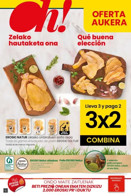 Ofertas de Eroski España de 26 febrero a 11 marzo 2026 Udaberriz jantzi zeure - Página 6