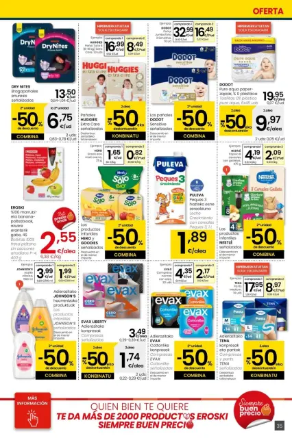 Ofertas de Eroski España de 26 febrero a 11 marzo 2026 Udaberriz jantzi zeure - Página 35