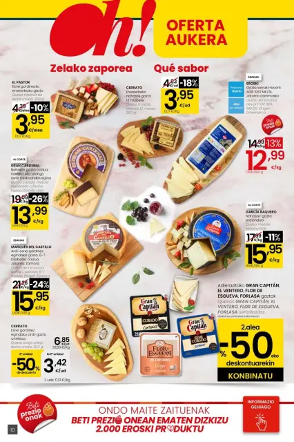 Ofertas de Eroski España de 26 febrero a 11 marzo 2026 Udaberriz jantzi zeure - Página 10