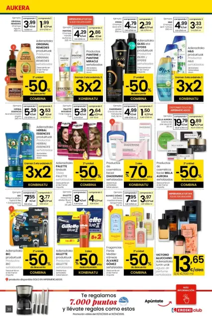 Ofertas de Eroski España de 26 febrero a 11 marzo 2026 Udaberriz jantzi zeure - Página 36