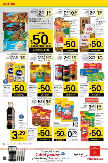 Ofertas de Eroski España de 26 febrero a 11 marzo 2026 Udaberriz jantzi zeure - Página 24