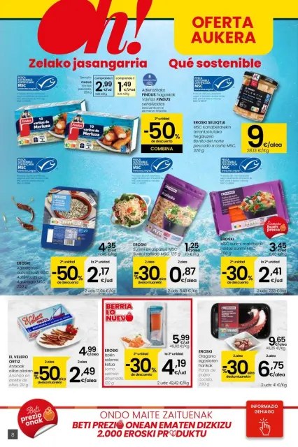 Ofertas de Eroski España de 26 febrero a 11 marzo 2026 Udaberriz jantzi zeure - Página 8