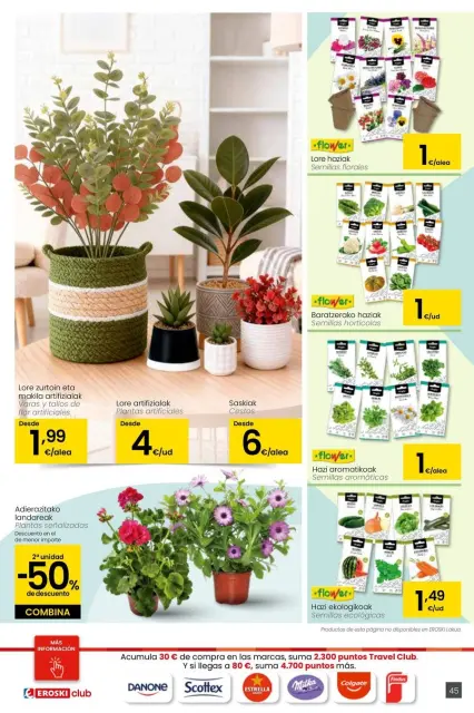 Ofertas de Eroski España de 26 febrero a 11 marzo 2026 Udaberriz jantzi zeure - Página 45