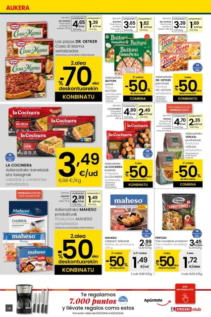 Ofertas de Eroski España de 26 febrero a 11 marzo 2026 Udaberriz jantzi zeure - Página 14