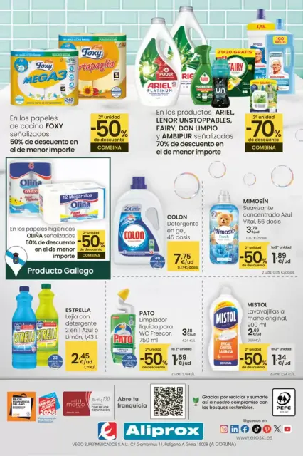 Ofertas de Eroski España de 26 febrero a 11 marzo 2026 2ª Unidad -50% de Descuento - Página 8