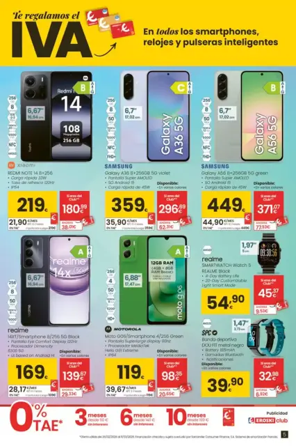 Ofertas de Eroski España de 26 febrero a 11 marzo 2026 Ofertas tecno - Página 5
