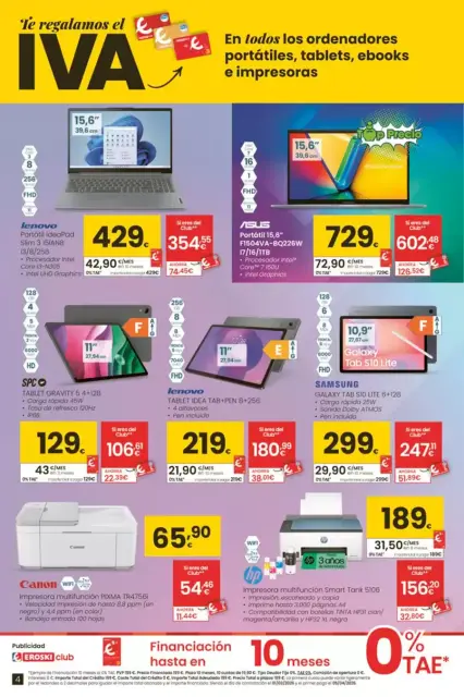 Ofertas de Eroski España de 26 febrero a 11 marzo 2026 Ofertas tecno - Página 4