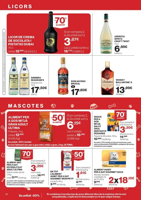 Ofertas de Hipercor España de 26 febrero a 11 marzo 2026 70% 2ª Unidad en Miles de Productos - Página 28