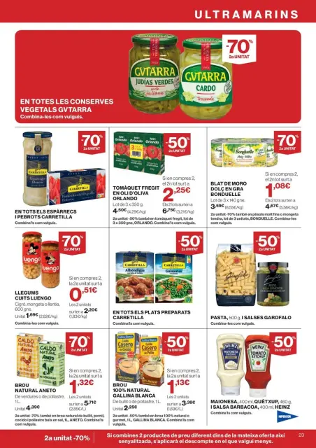 Ofertas de Hipercor España de 26 febrero a 11 marzo 2026 70% 2ª Unidad en Miles de Productos - Página 23