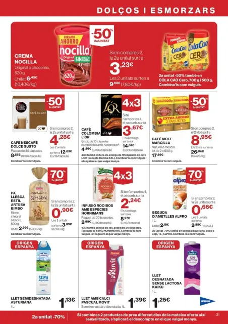 Ofertas de Hipercor España de 26 febrero a 11 marzo 2026 70% 2ª Unidad en Miles de Productos - Página 21