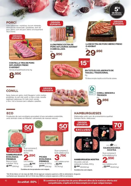 Ofertas de Hipercor España de 26 febrero a 11 marzo 2026 70% 2ª Unidad en Miles de Productos - Página 10