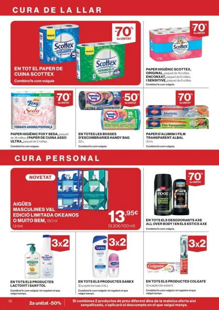 Ofertas de Hipercor España de 26 febrero a 11 marzo 2026 70% 2ª Unidad en Miles de Productos - Página 32