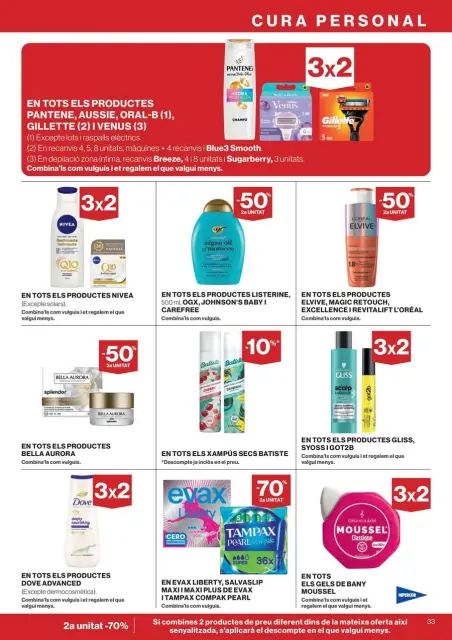 Ofertas de Hipercor España de 26 febrero a 11 marzo 2026 70% 2ª Unidad en Miles de Productos - Página 33