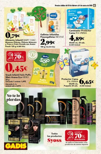 Ofertas de GADIS supermercado España de 26 febrero a 4 marzo 2026 Nuevos precios - Página 42