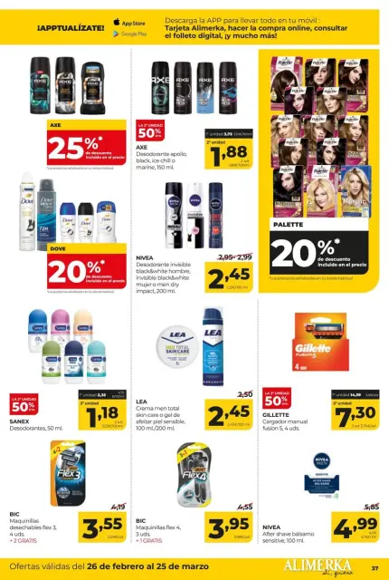 Ofertas de ‎Alimerka Supermercados‎ España de 26 febrero a 25 marzo 2026 Ofertas Mensuales - Página 37