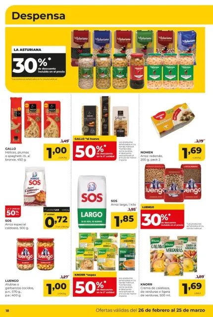 Ofertas de ‎Alimerka Supermercados‎ España de 26 febrero a 25 marzo 2026 Ofertas Mensuales - Página 18