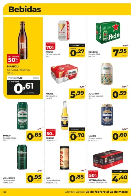Ofertas de ‎Alimerka Supermercados‎ España de 26 febrero a 25 marzo 2026 Ofertas Mensuales - Página 30