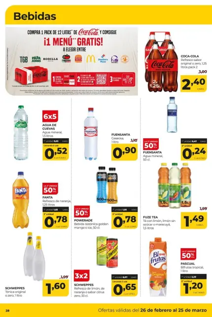 Ofertas de ‎Alimerka Supermercados‎ España de 26 febrero a 25 marzo 2026 Ofertas Mensuales - Página 28