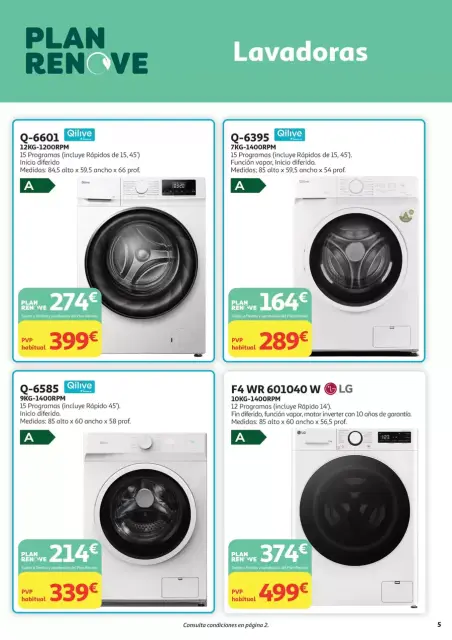 Ofertas de Alcampo España de 27 febrero a 17 marzo 2026 Plan Renove - Página 5