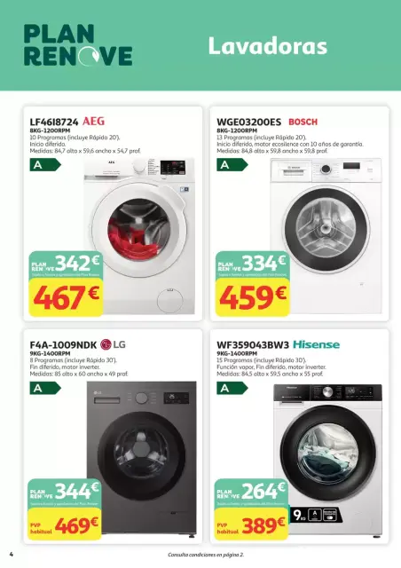 Ofertas de Alcampo España de 27 febrero a 17 marzo 2026 Plan Renove - Página 4