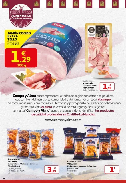 Ofertas de Alcampo España de 26 febrero a 11 marzo 2026 Castilla-La Mancha auténtica por naturaleza - Página 14
