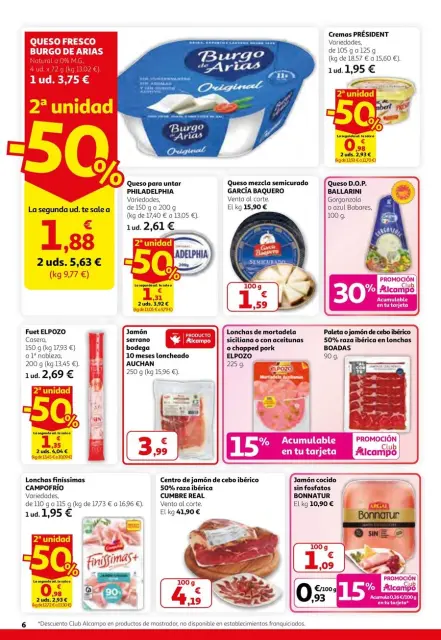 Ofertas de Alcampo España de 26 febrero a 11 marzo 2026 2a unitat -50% - Página 6