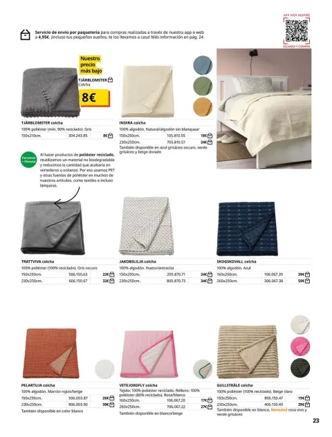 Offres IKEA Espagne de 19 février à 31 août 2026 Offres de Literie - Page 23