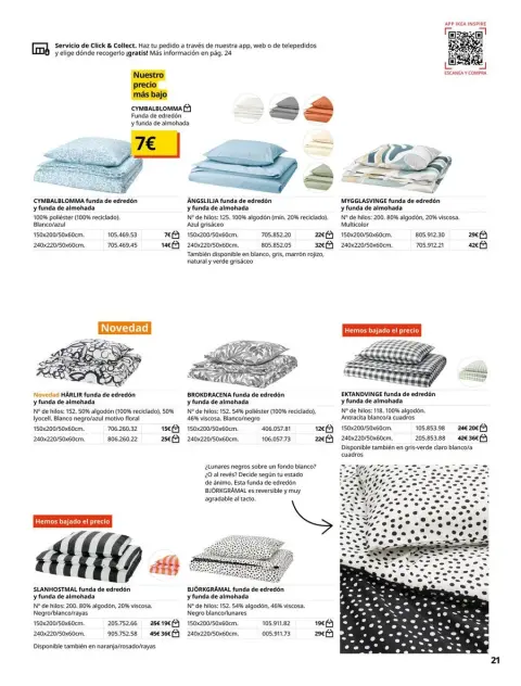 Offres IKEA Espagne de 19 février à 31 août 2026 Offres de Literie - Page 21