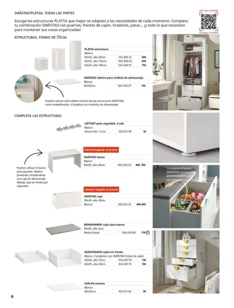 Offres IKEA Espagne de 19 février à 31 août 2026 Offres d'Organisation Sur Mesure - Page 6