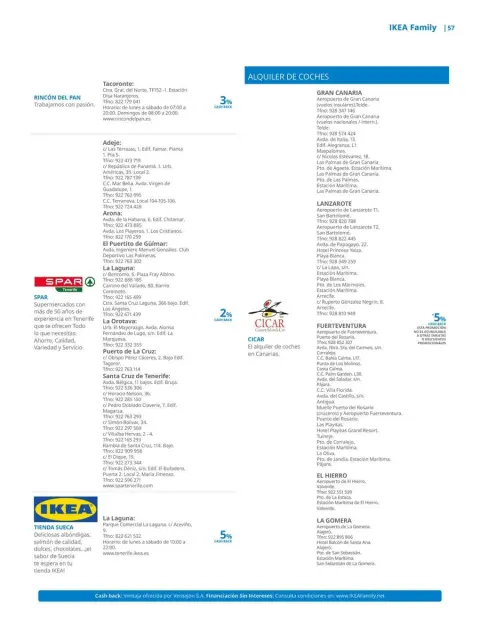 Offres IKEA Espagne de 1 janvier à 31 mars 2026 Offres du Magazine IKEA Family - Page 57