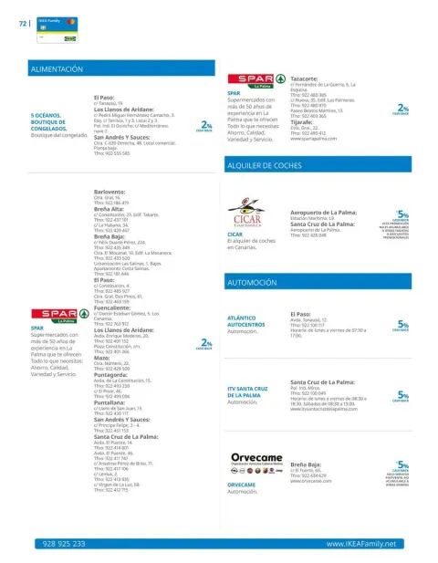 Offres IKEA Espagne de 1 janvier à 31 mars 2026 Offres du Magazine IKEA Family - Page 72