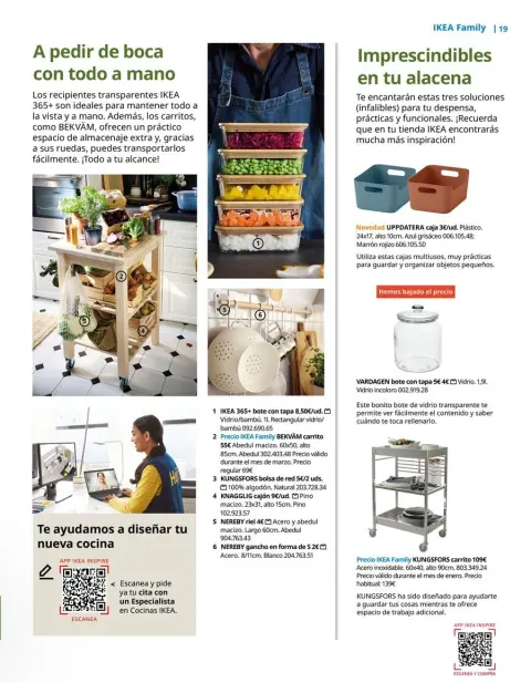 Offres IKEA Espagne de 1 janvier à 31 mars 2026 Offres du Magazine IKEA Family - Page 19