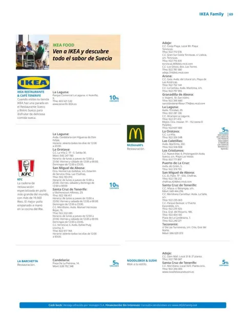 Offres IKEA Espagne de 1 janvier à 31 mars 2026 Offres du Magazine IKEA Family - Page 69