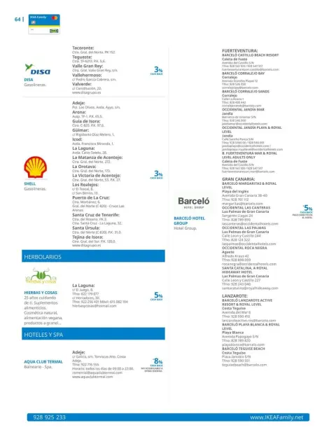 Offres IKEA Espagne de 1 janvier à 31 mars 2026 Offres du Magazine IKEA Family - Page 64