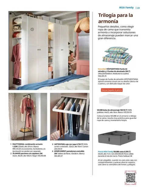 Offres IKEA Espagne de 1 janvier à 31 mars 2026 Offres du Magazine IKEA Family - Page 23