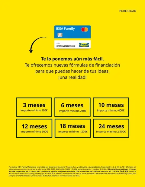 Offres IKEA Espagne de 1 janvier à 31 mars 2026 Offres du Magazine IKEA Family - Page 45
