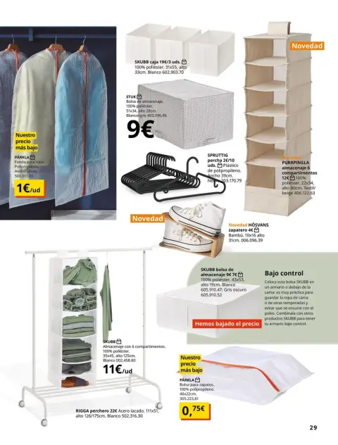 Offres IKEA Espagne de 19 février à 31 août 2026 Offres d'Organisation de la Maison - Page 29