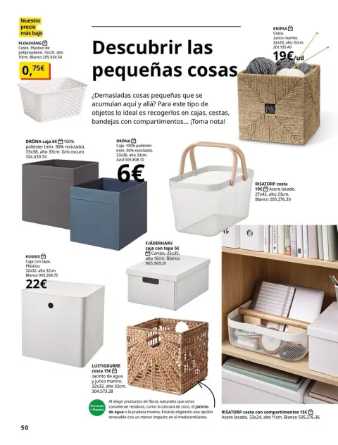 Offres IKEA Espagne de 19 février à 31 août 2026 Offres d'Organisation de la Maison - Page 50