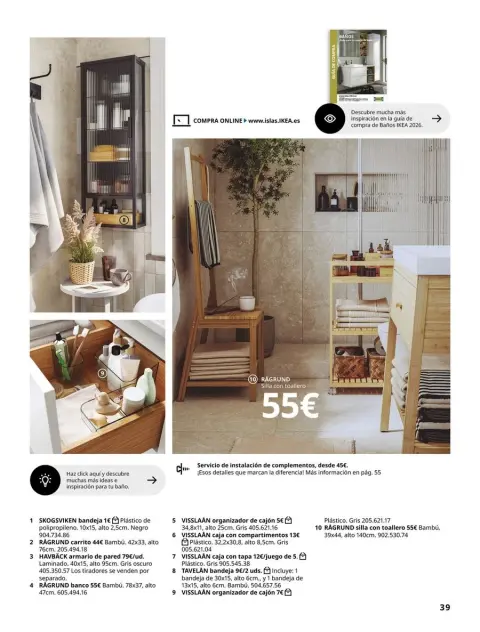 Offres IKEA Espagne de 19 février à 31 août 2026 Offres d'Organisation de la Maison - Page 39