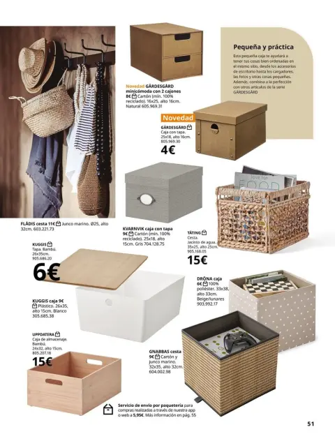 Offres IKEA Espagne de 19 février à 31 août 2026 Offres d'Organisation de la Maison - Page 51
