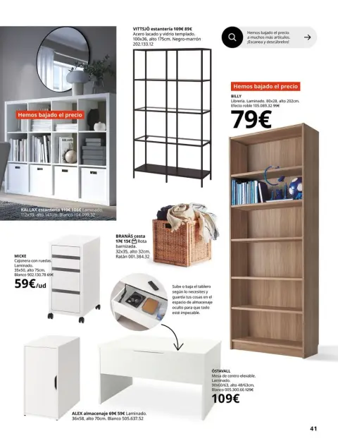 Offres IKEA Espagne de 19 février à 31 août 2026 Offres d'Organisation de la Maison - Page 41