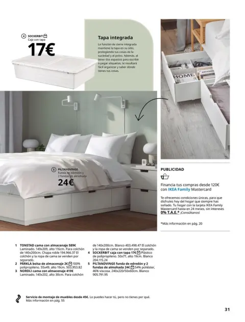 Offres IKEA Espagne de 19 février à 31 août 2026 Offres d'Organisation de la Maison - Page 31