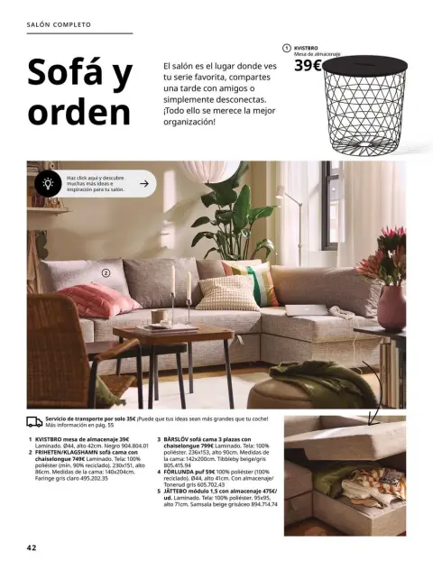 Offres IKEA Espagne de 19 février à 31 août 2026 Offres d'Organisation de la Maison - Page 42