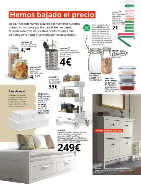 Offres IKEA Espagne de 19 février à 31 août 2026 Offres d'Organisation de la Maison - Page 40