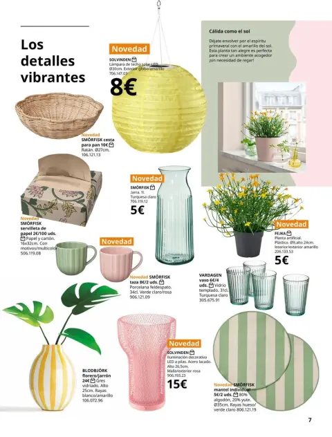 Offres IKEA Espagne de 19 février à 31 août 2026 Offres des Collections de Printemps - Page 7