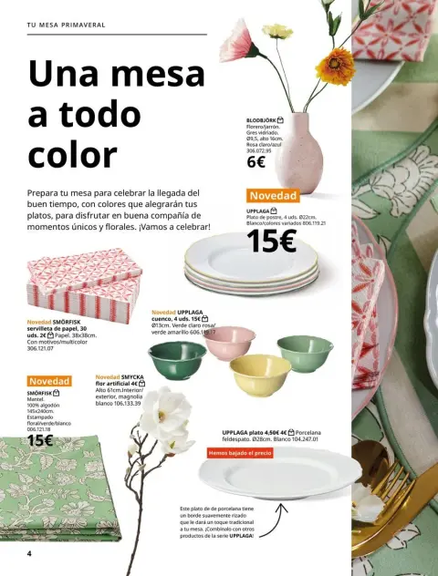 Offres IKEA Espagne de 19 février à 31 août 2026 Offres des Collections de Printemps - Page 4