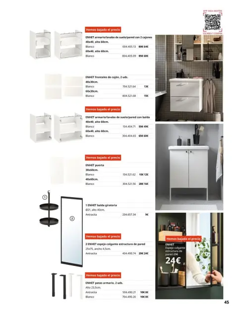 IKEA Spain Offers from 19 February to 31 August 2026 Bathrooms Offers - Page 45