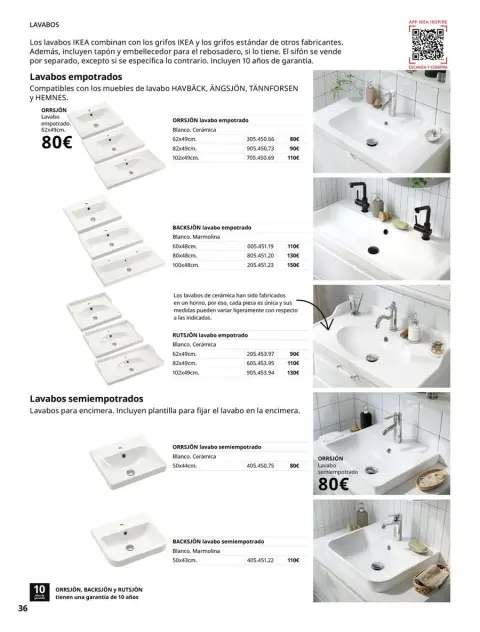 IKEA Spain Offers from 19 February to 31 August 2026 Bathrooms Offers - Page 36