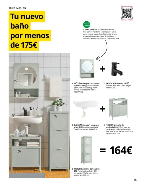 IKEA Spain Offers from 19 February to 31 August 2026 Bathrooms Offers - Page 35